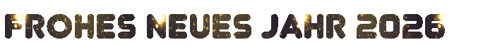animiertes gif mit text 2026 mit funkelnden lichtern