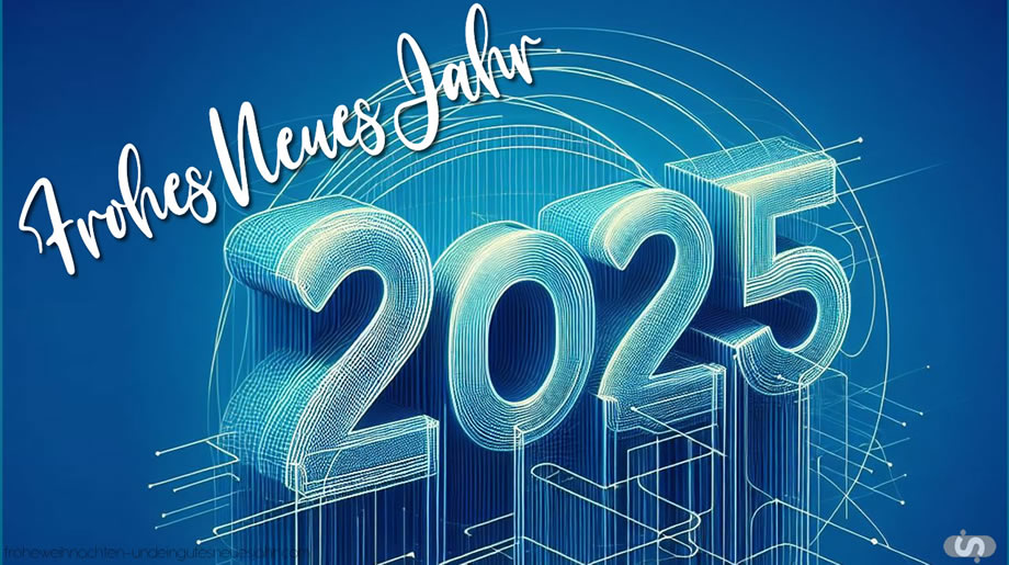 Kostenloses Original-Frohes neues Jahr 2025-Bild
