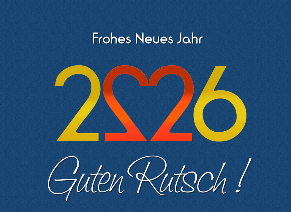 Alles Gute zum Geburtstag 2026 Bild in Form eines Herzens