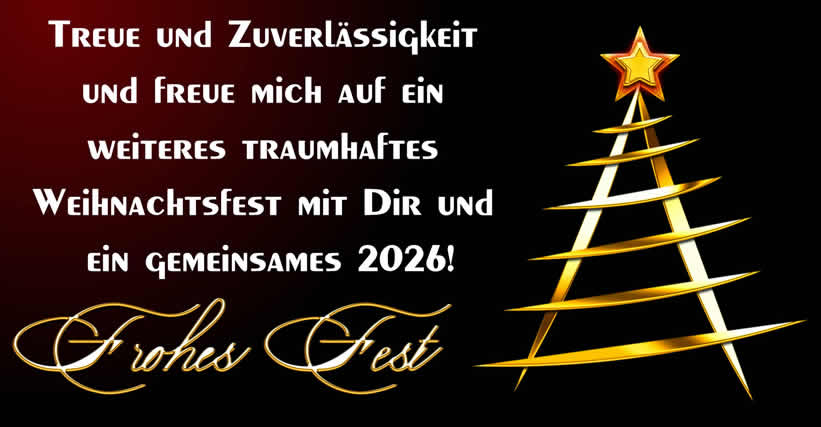 Bild mit modernem und stilisiertem Weihnachtsbaum mit Sterngrußkarte und schönen Feiertagen für Verwandte und Freunde
