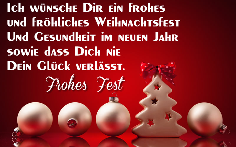Beste Wünsche für frohe Weihnachten und ein glückliches 2025
