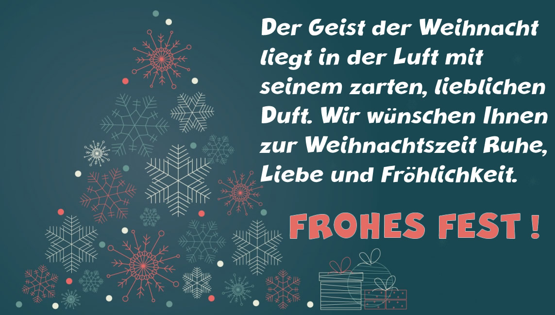 Grußkarte für katholische und protestantische Gläubige: Frohe Weihnachten und ein gutes neues Jahr 2025 an alle Gläubigen, Schwestern und Brüder in Christus