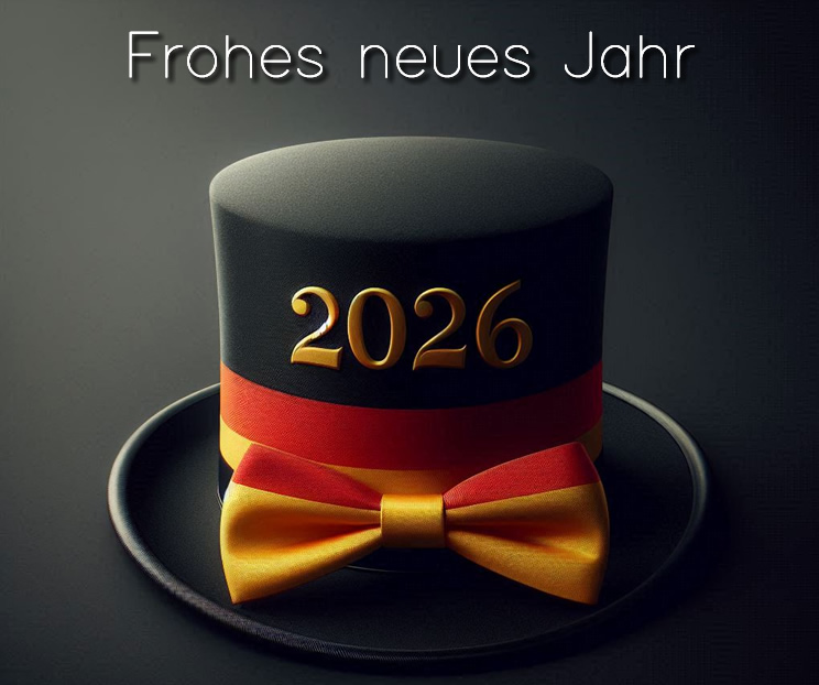 Bild mit 3D Happy New Year