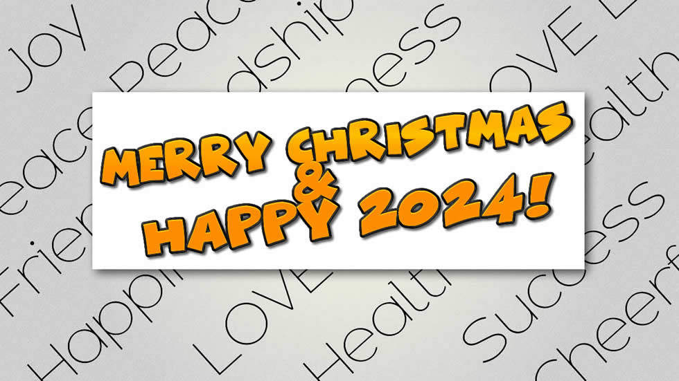 Ideen und Grußkarten für frohe Weihnachten und ein gutes neues Jahr 2025